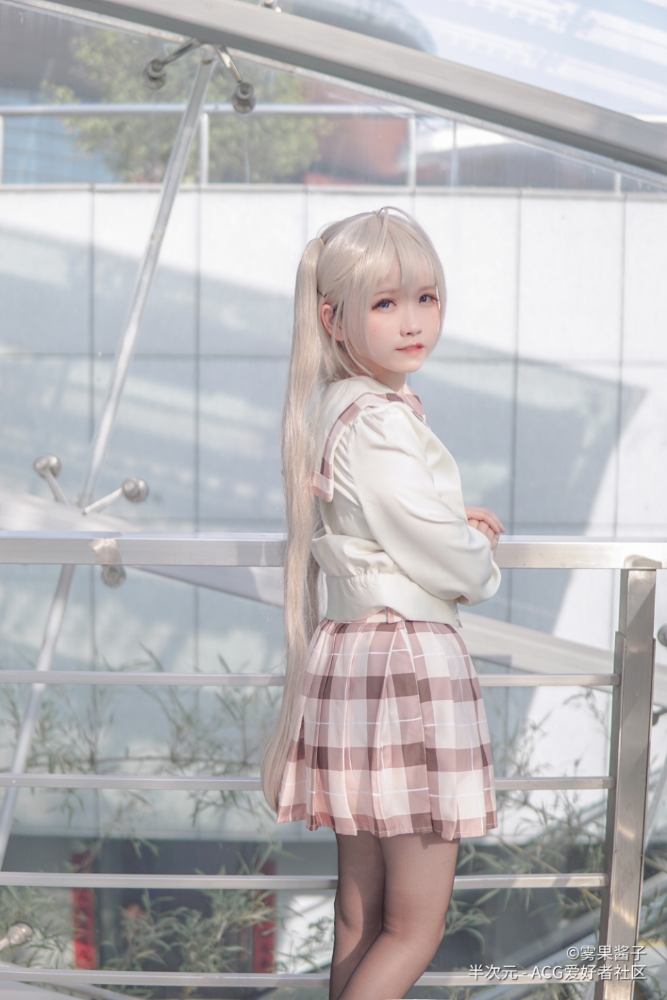 春日野穹穹妹cosplay乖巧可爱