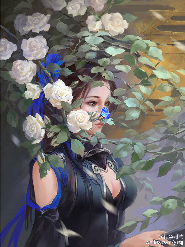 剑网三炮姐唐门插画篇