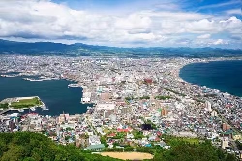 函館西警署位於日本北海道函館市中心地帶