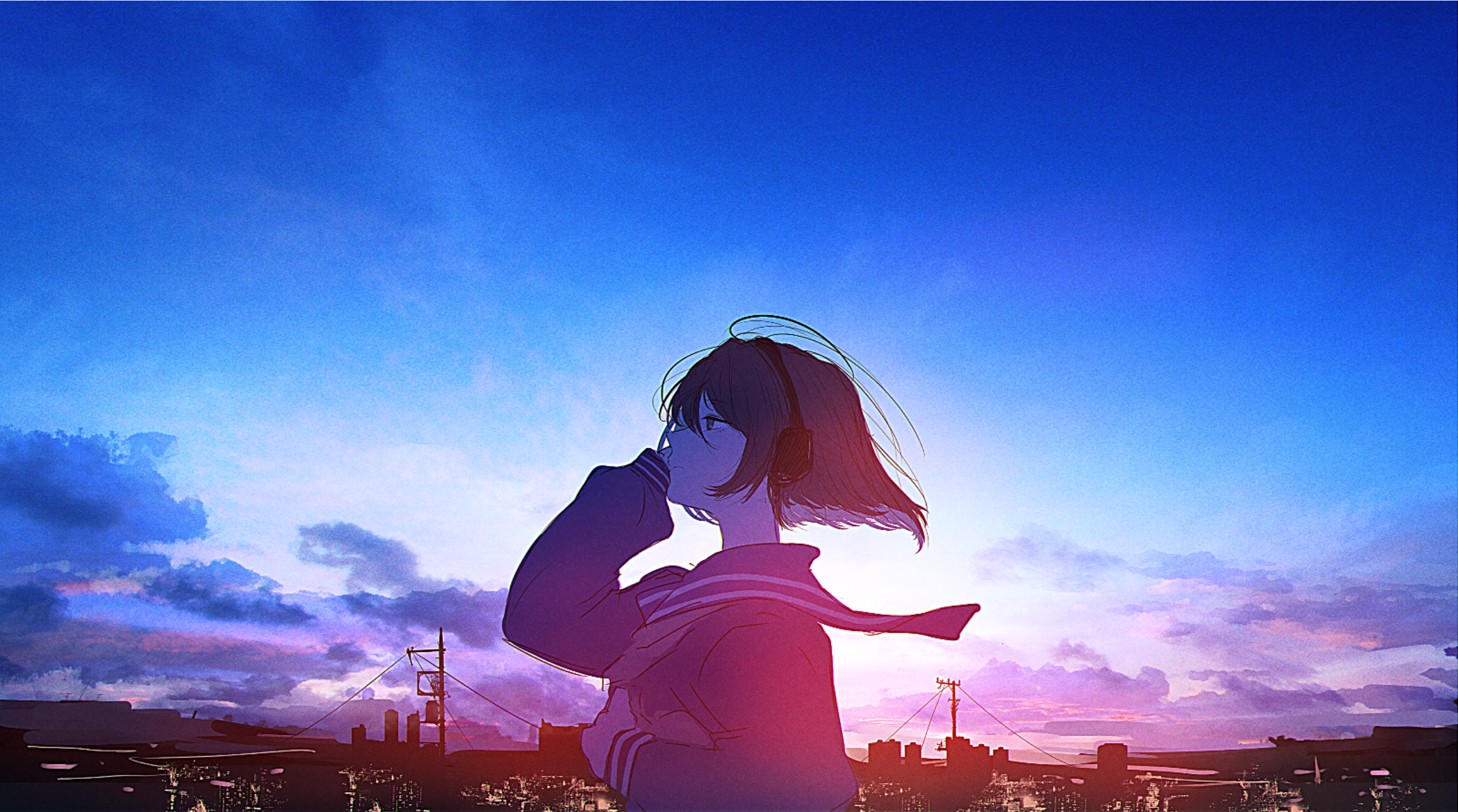 Anime Girl Pfp by mifuru