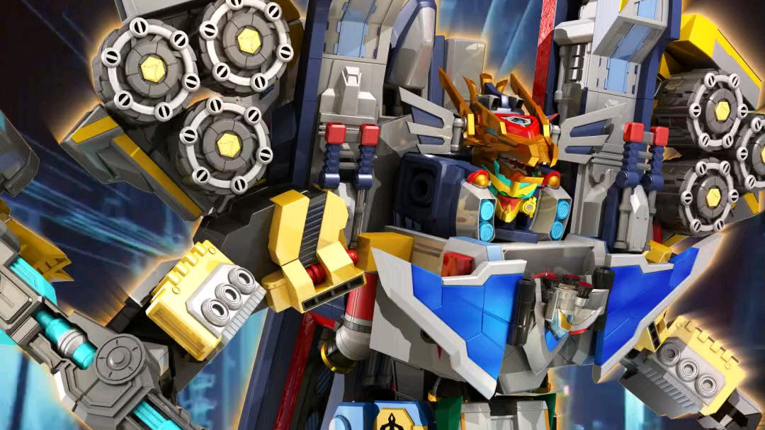 全员集合巨神战击队合体宇宙创击王出击