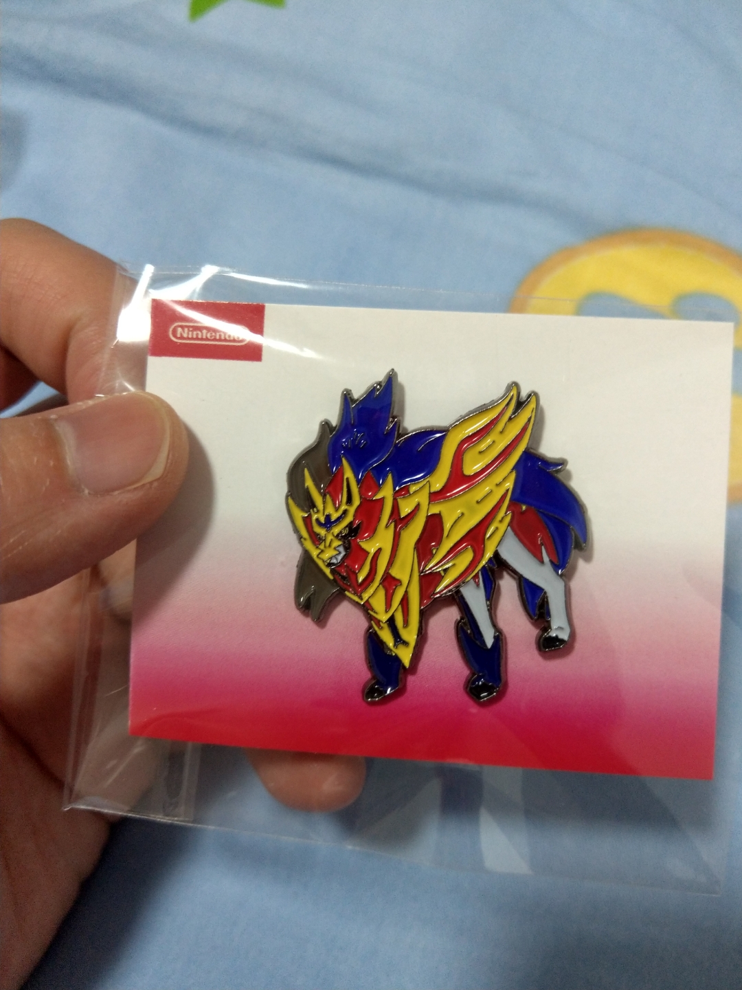 买的宠物小精灵盾到了