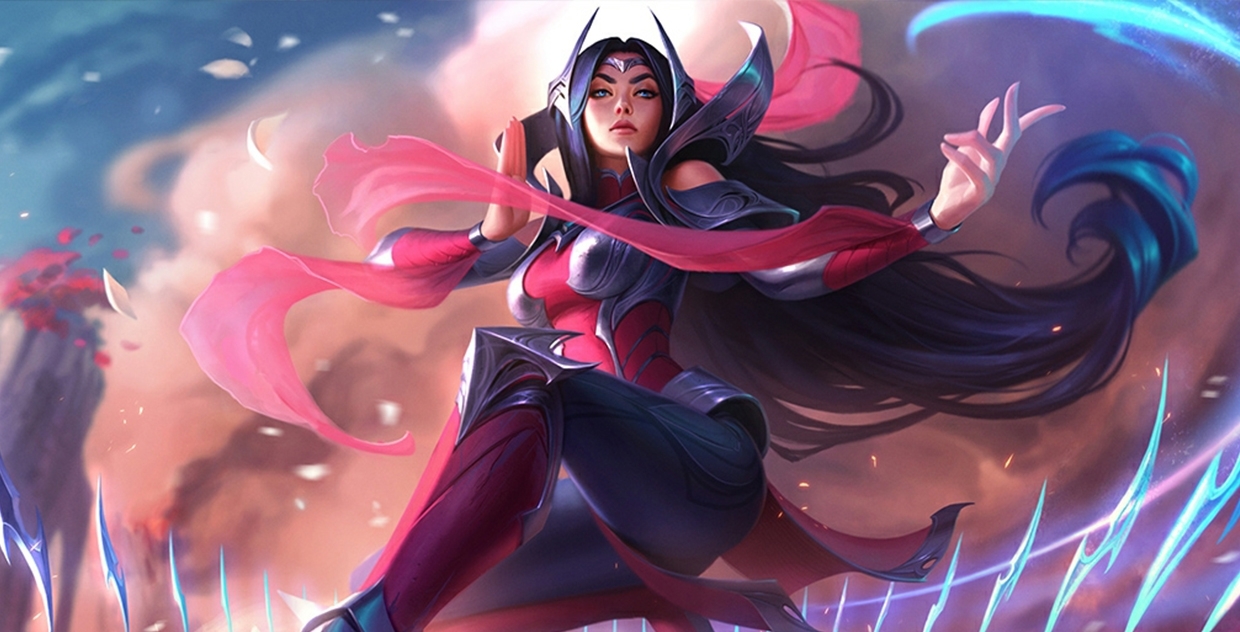 英雄联盟艾瑞莉娅lol刀妹插画壁纸