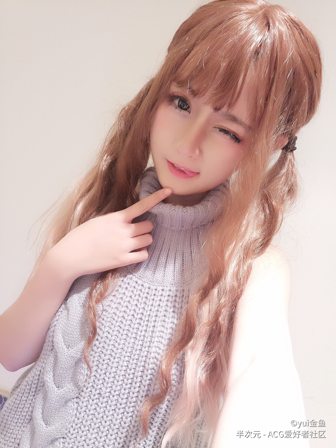 yui金鱼,露背毛衣 - acfun弹幕视频网 - 认真你就输啦 (?ω?