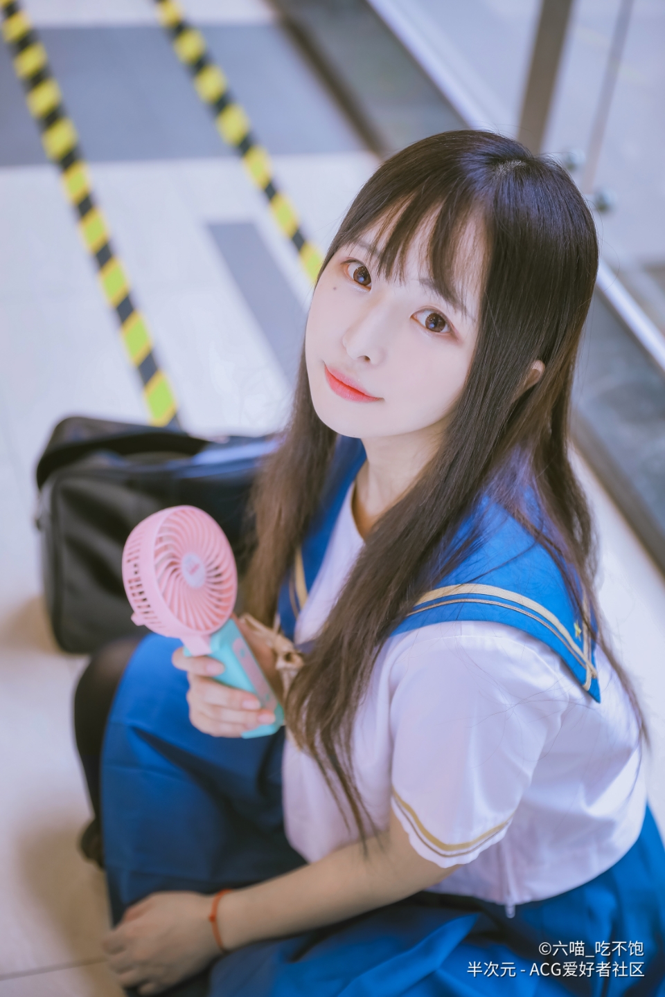 jk制服美少女精神小妹双马尾