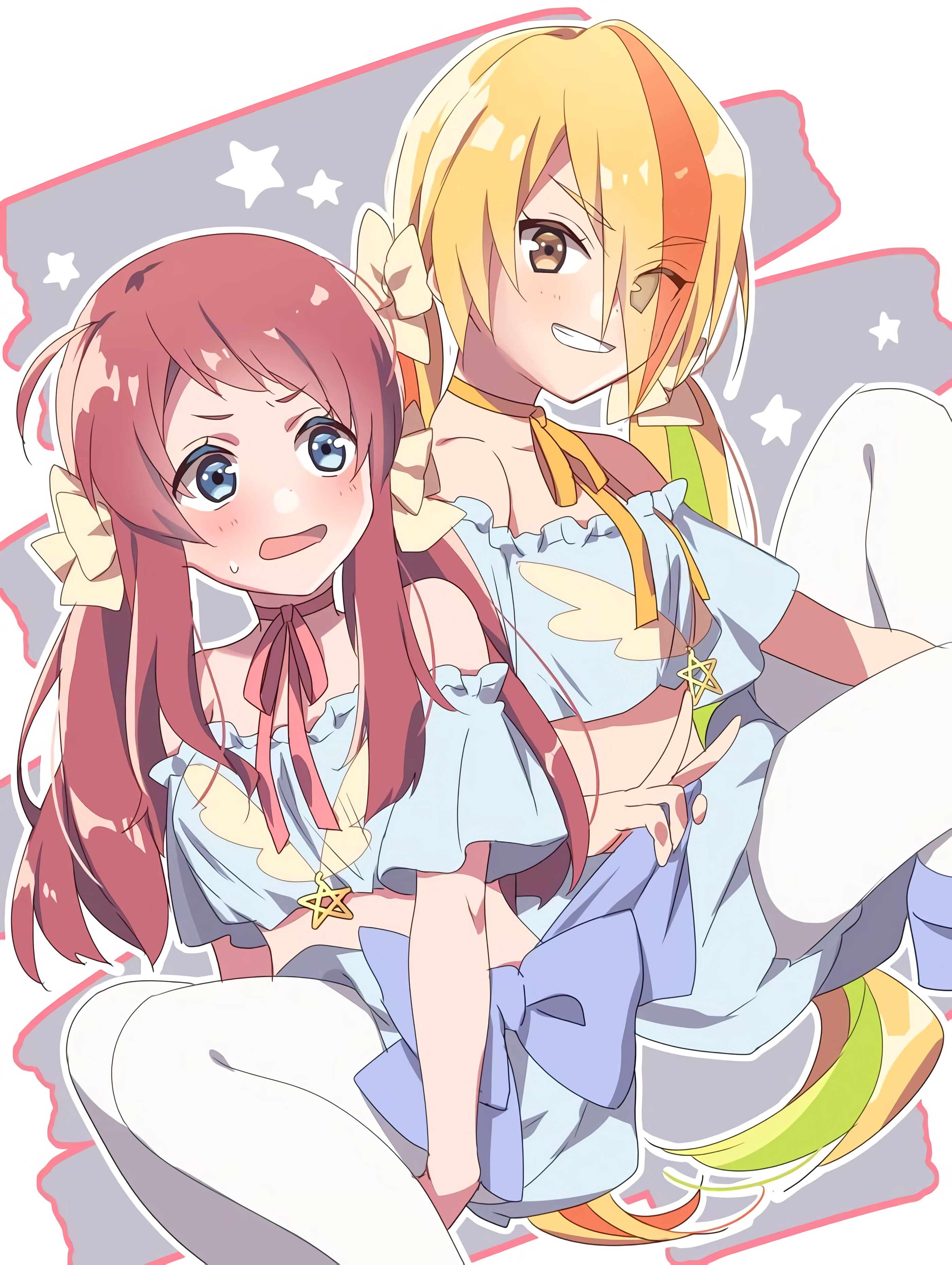 又找到一些saki的图,还有她和sakura的cp图