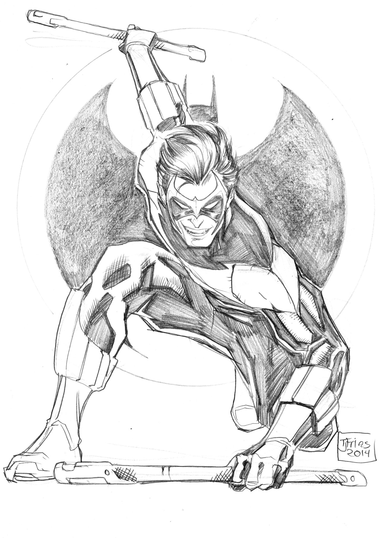 dc系列4漫画线稿