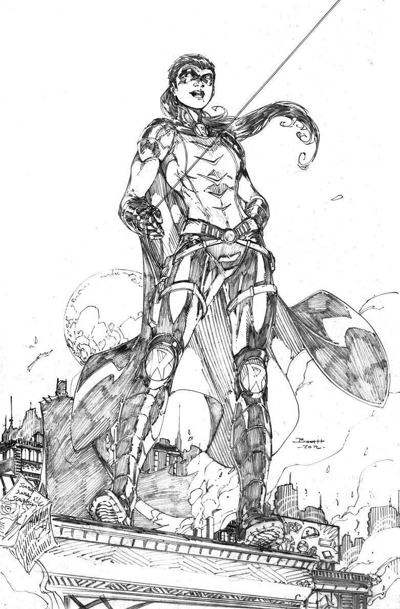 dc系列4漫画线稿