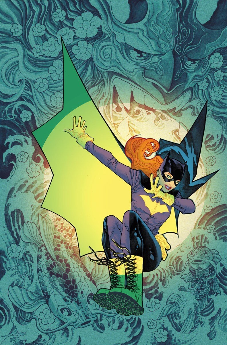 蝙蝠女孩漫画封面