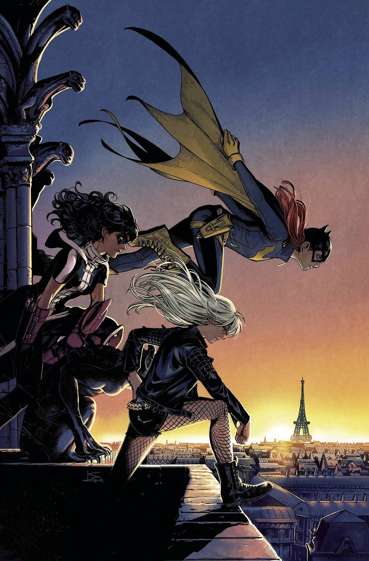 蝙蝠女孩,漫画封面