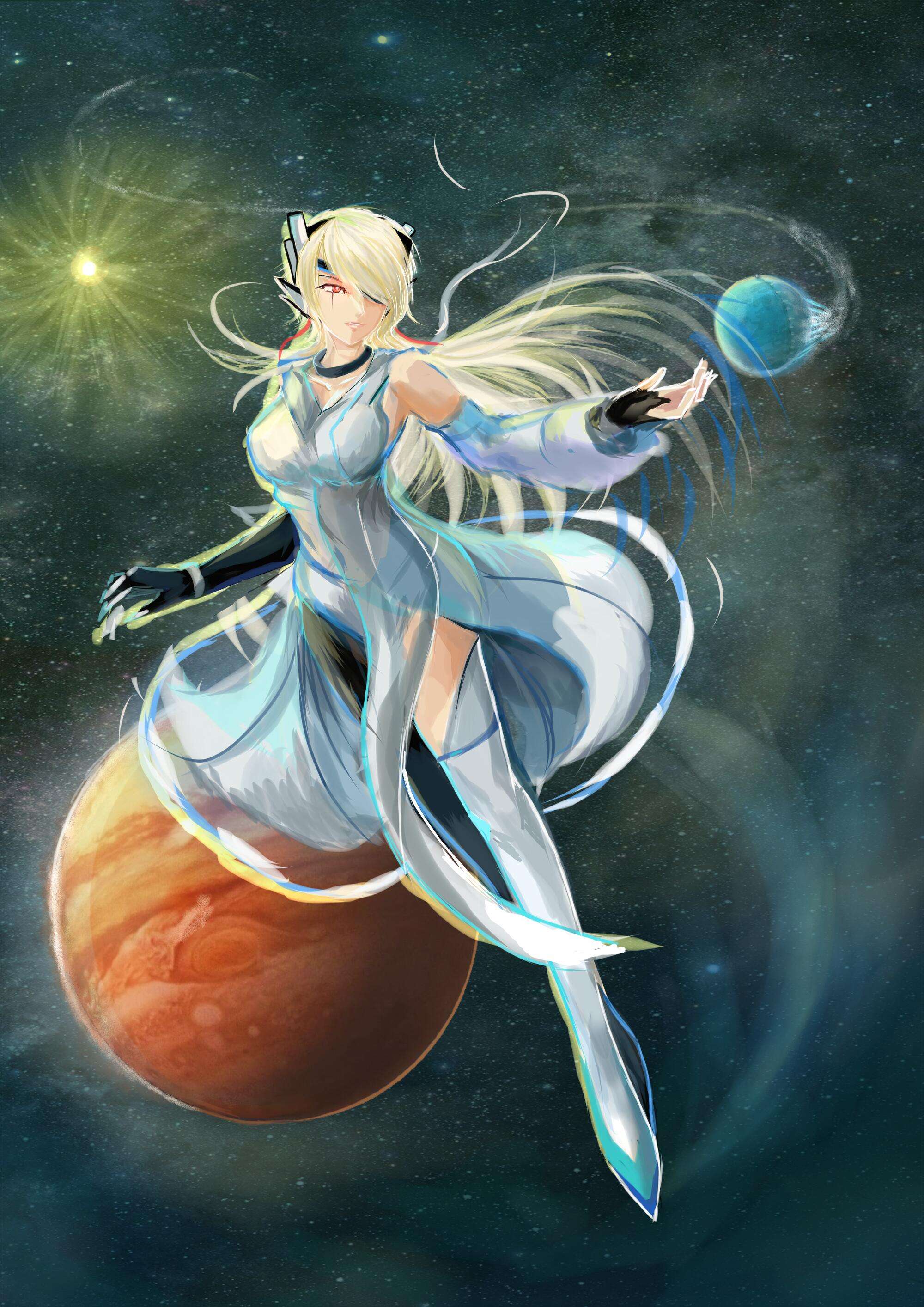 万年咸鱼,冒泡摸鱼(瞎涂了个moss娘)