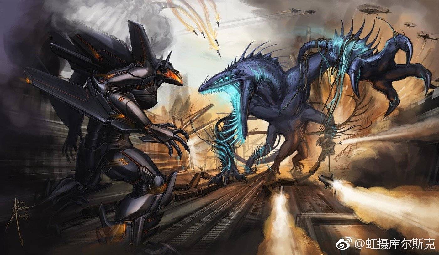 近日发布了为歼20所画的怪兽机设定,这位女画家将很多先进战机都魔化