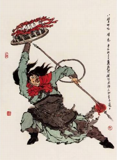 地飞星 八臂那吒-项 充地走星 飞天大圣-李衮地巧星 玉臂匠-金大坚地