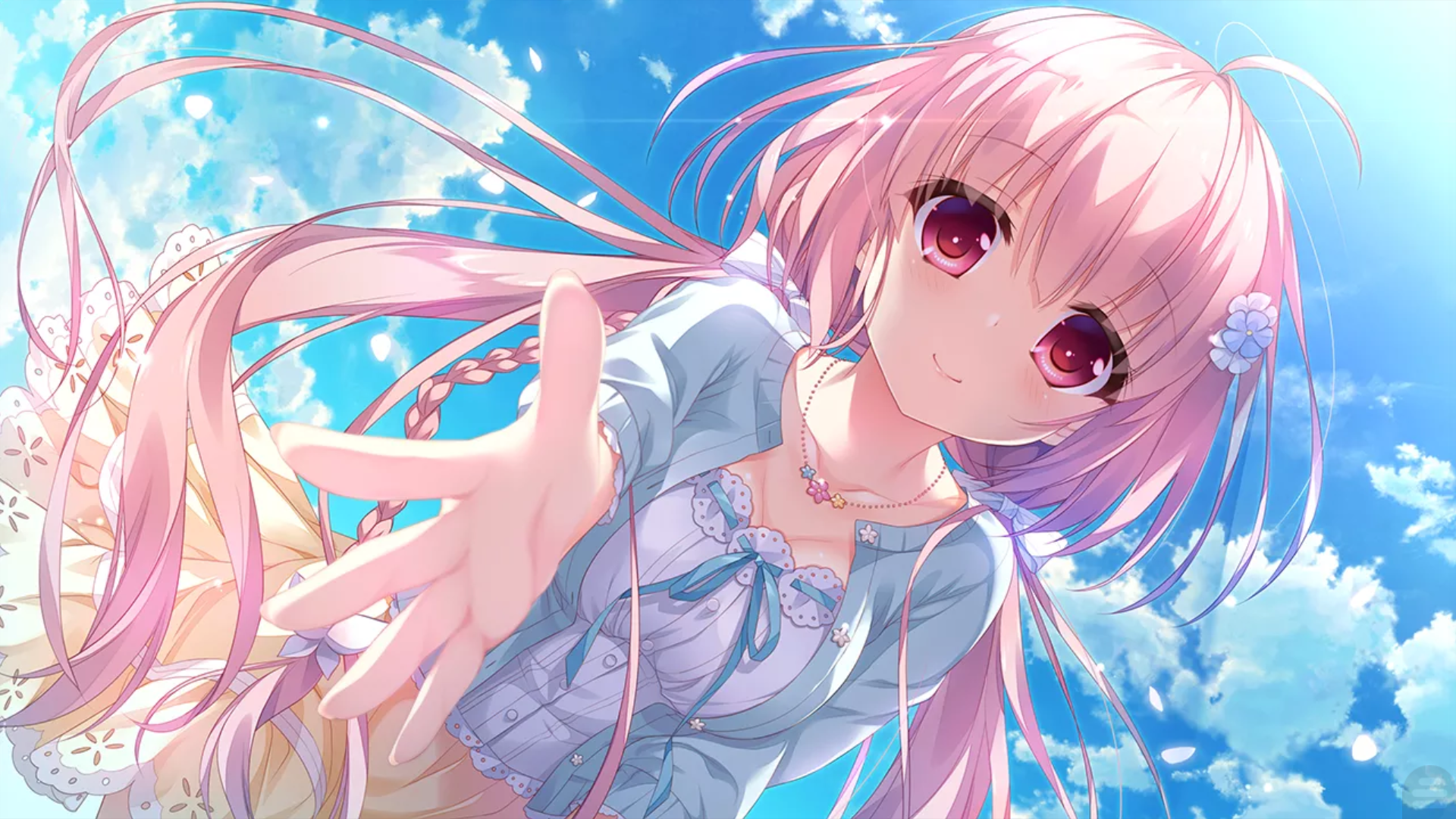 gal推荐枯れない世界と终わる花一个亲人之间互相被拯救的故事