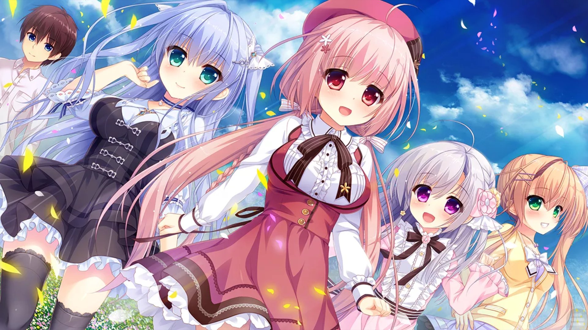 gal推荐枯れない世界と终わる花一个亲人之间互相被拯救的故事