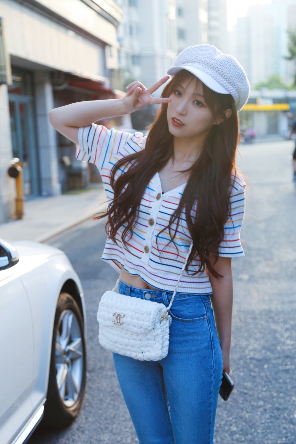 孔肖吟近期饭拍安利一下小偶像