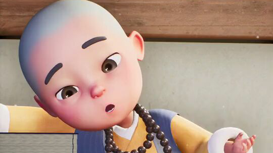 一禅小和尚念经