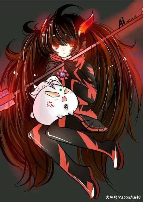 奥特怪兽娘化图