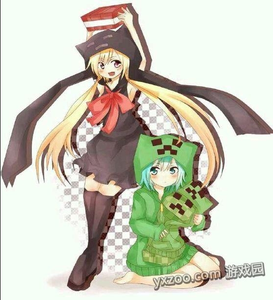 minecraft我的世界怪物娘化图系列