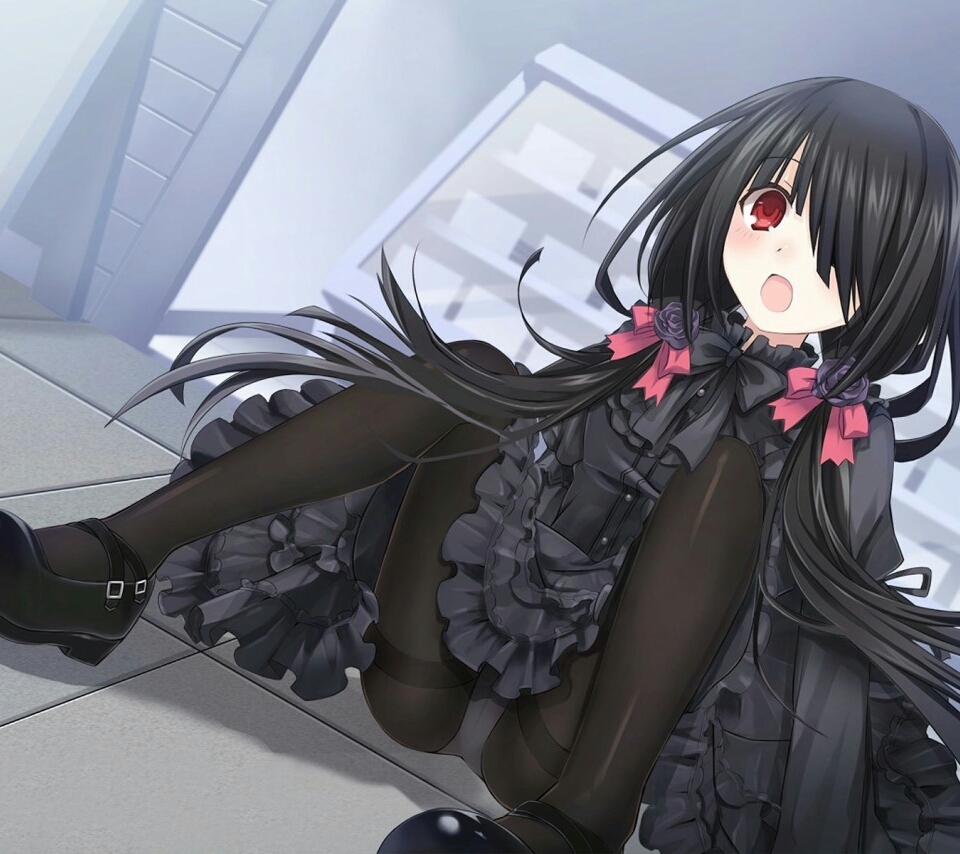 今日推送约会大作战时崎狂三的福利图上期诸位拔刀吧狂三是我的