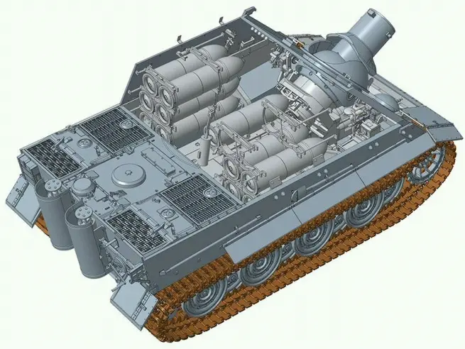 虎式坦克改380毫米突击虎