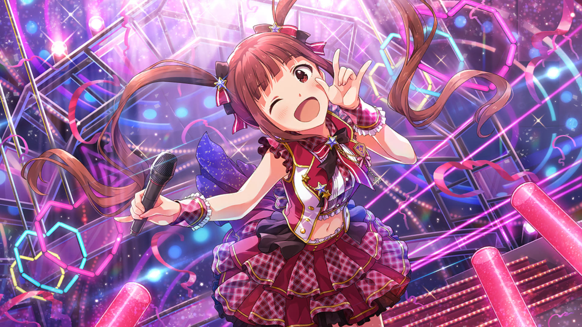 【偶像大师百万现场剧场时光 mv】チョー↑元気show☆アイドルch@ng!