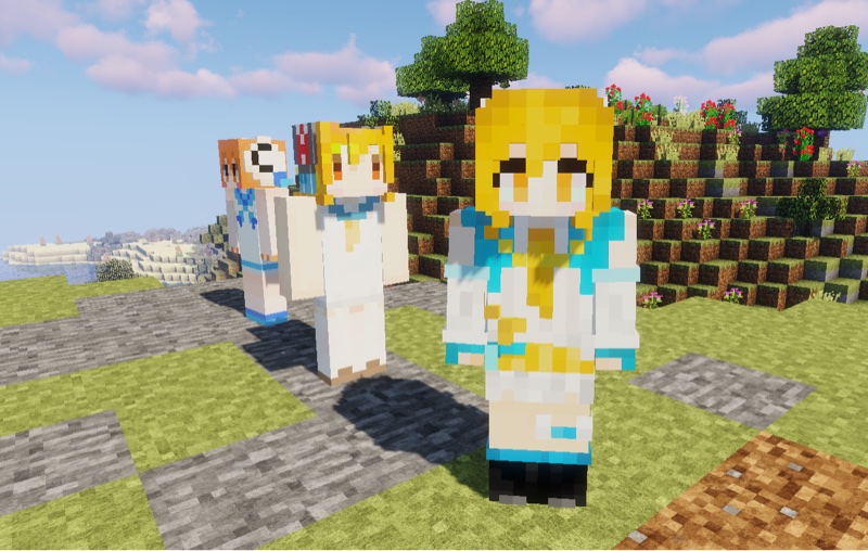 Ac娘的三代同堂 Minecraft