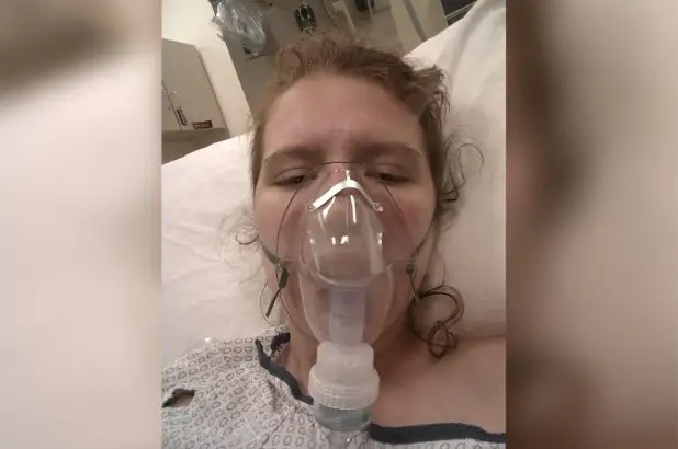 美国少女疑染疫 戴氧气罩发帖呼吁待家惹警察上门 不删帖就坐牢 Acfun弹幕视频网 认真你就输啦 W ノ