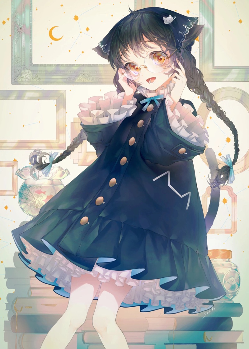 二次元美图184 麻花辫特辑