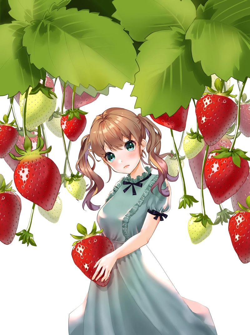 二次元美图186 草莓女孩