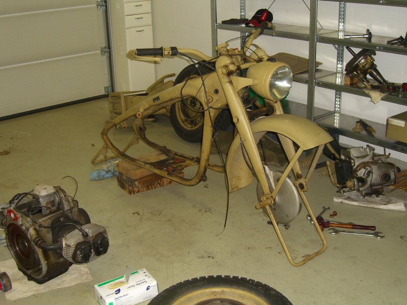 绿色大象聪达普ks750重型摩托车