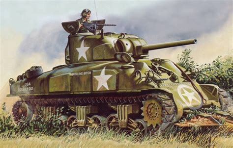 m4谢尔曼中型坦克彩绘合集