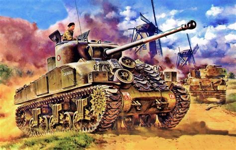 m4谢尔曼中型坦克彩绘合集