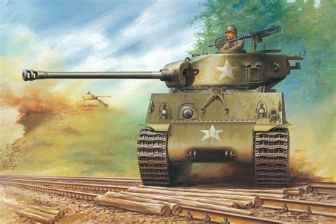 m4谢尔曼中型坦克彩绘合集