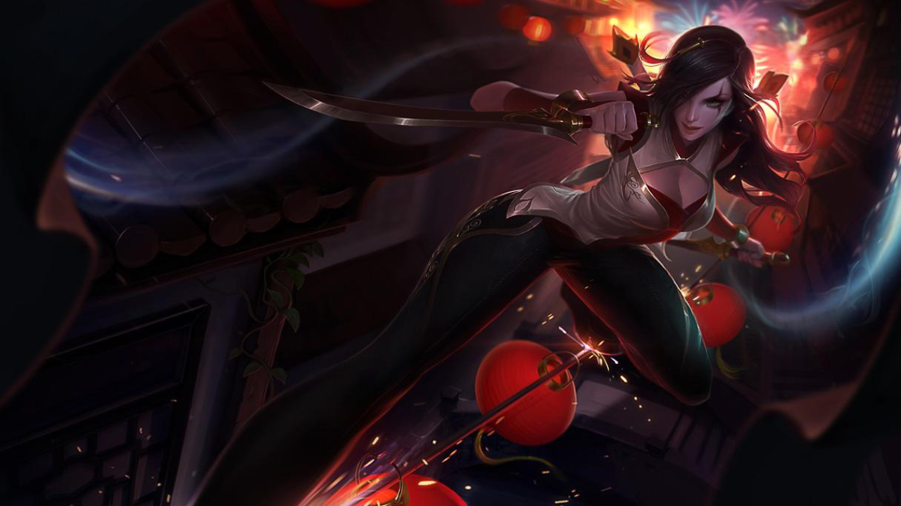 lol:卡特琳娜精彩集锦,你的第一个五杀英雄是她吗?