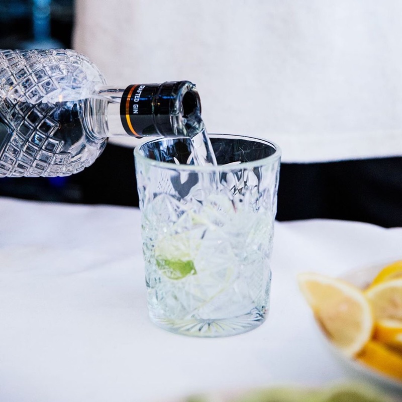 卓别林鸡尾酒黑刺李琴酒sloegirredrobe