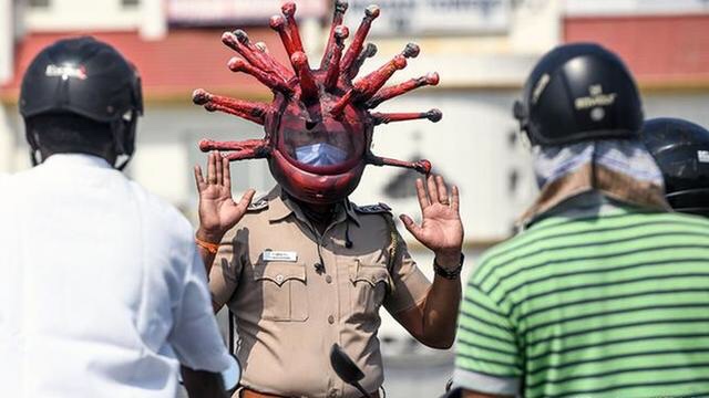 印度警察煞费苦心宣传防疫印度非法占领的锡金记录了78例,安达曼和尼