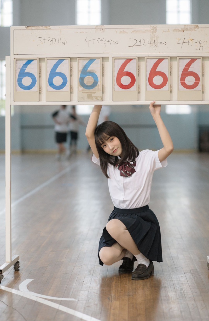新人报道 jk制服少女出没!