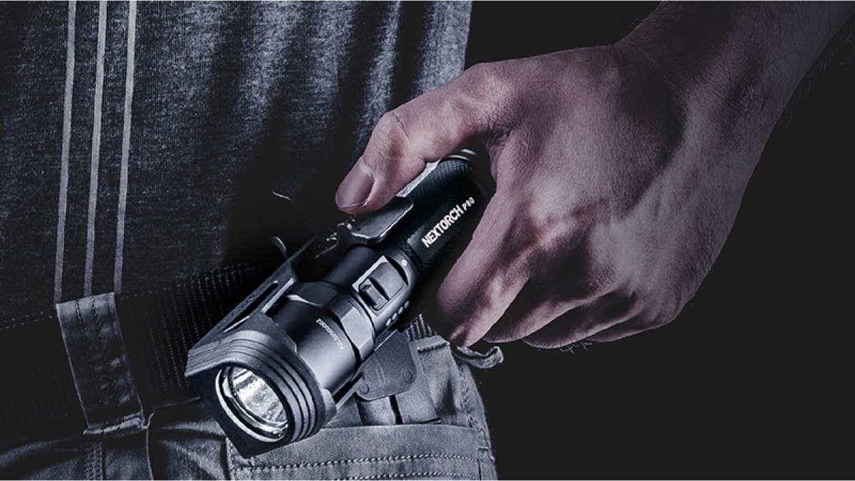 战甲新品纳丽德p80战术勤务手电