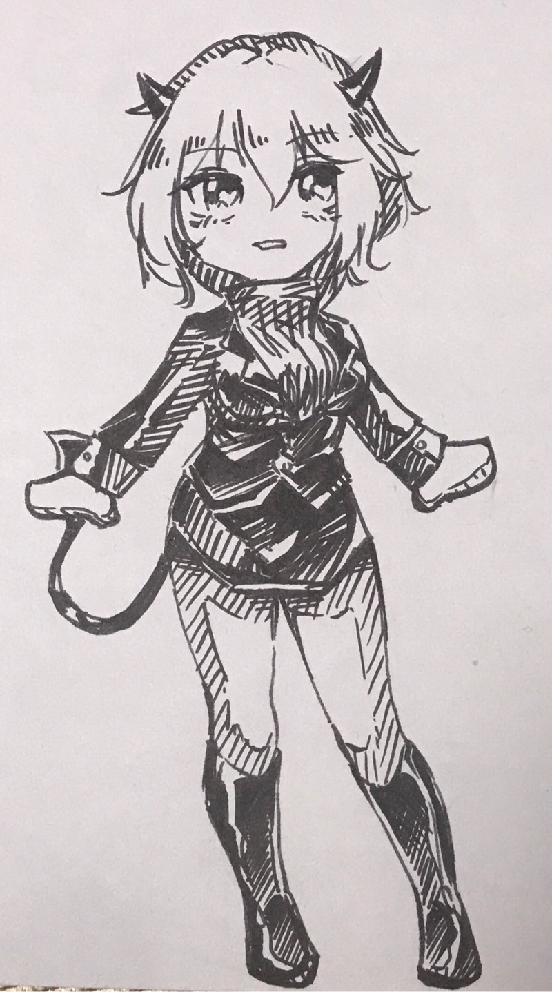 helltaker地狱把妹王板绘莫迪乌斯