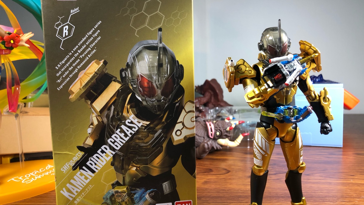 假面骑士build 格里斯 grease shfiguarts魂限定 【unbox】