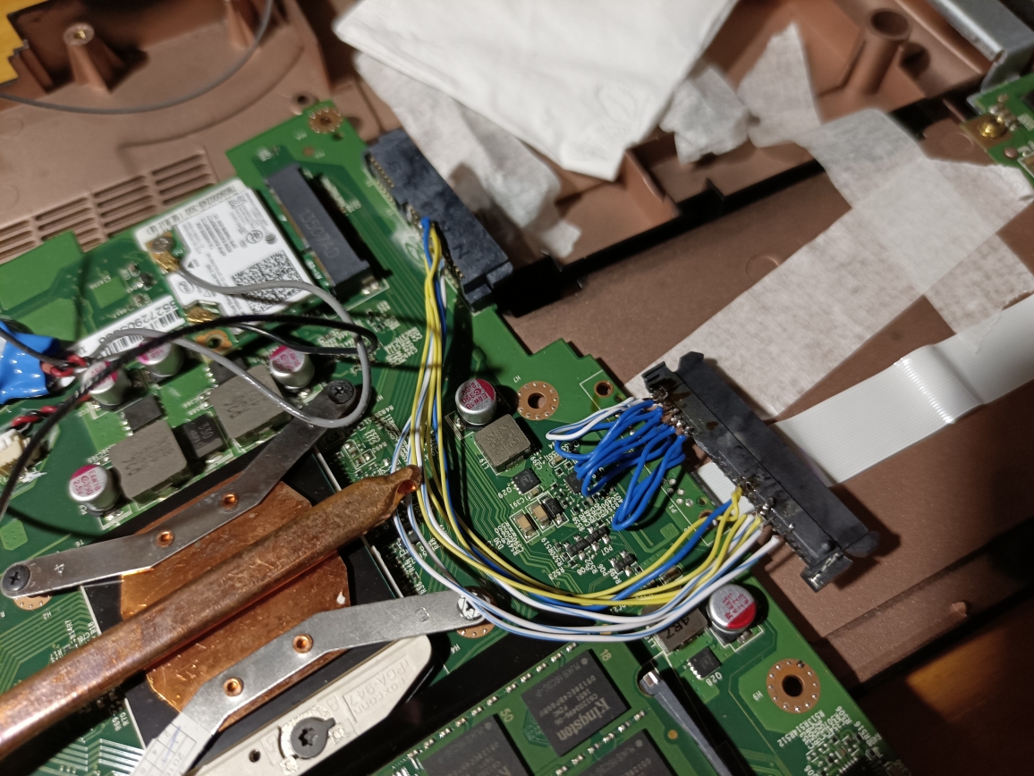 炫龙3as硬改计划(一)加装硬盘接口 - acfun弹幕视频网 - 认真你就输啦