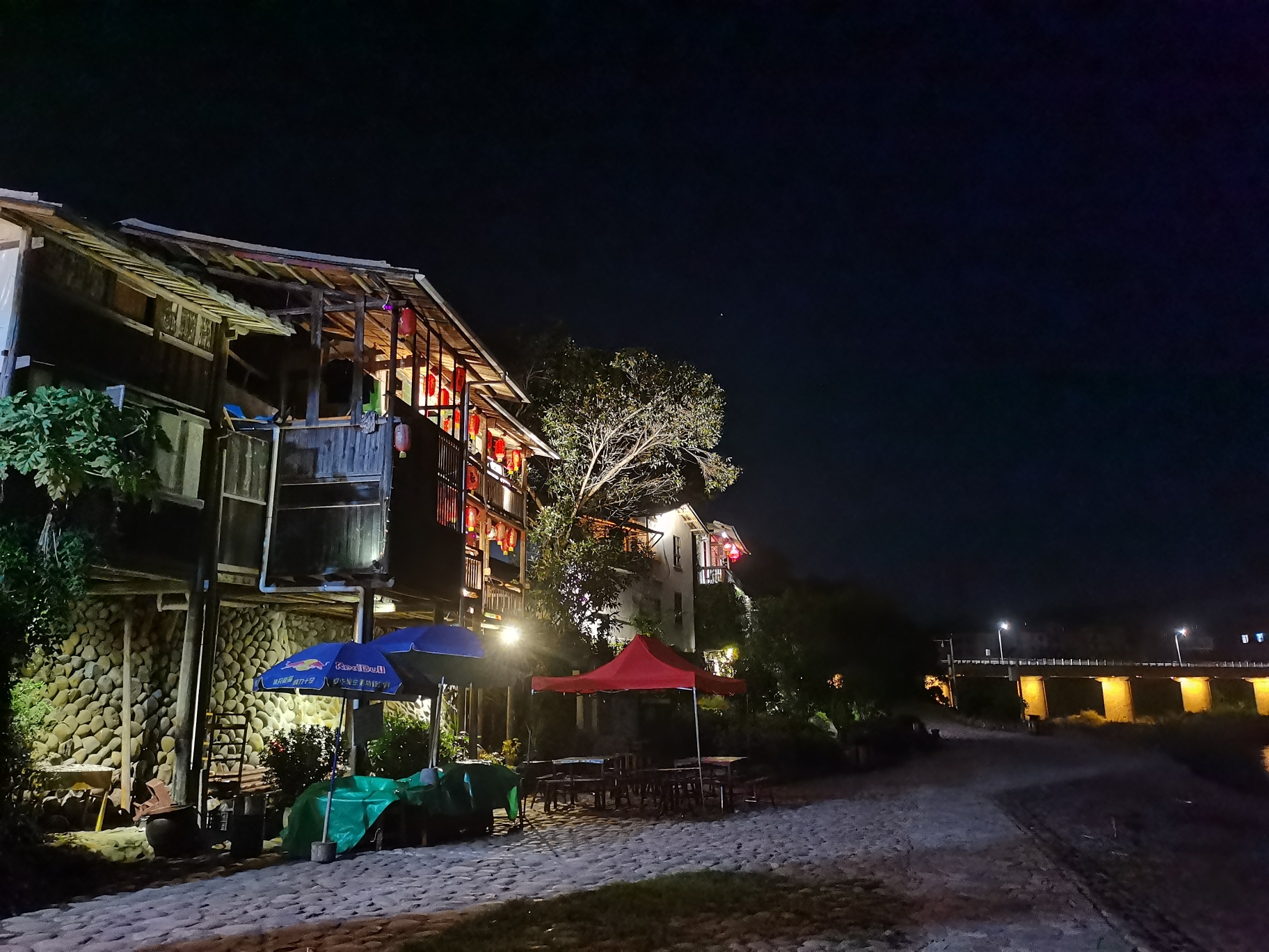 夜游嵩口古镇