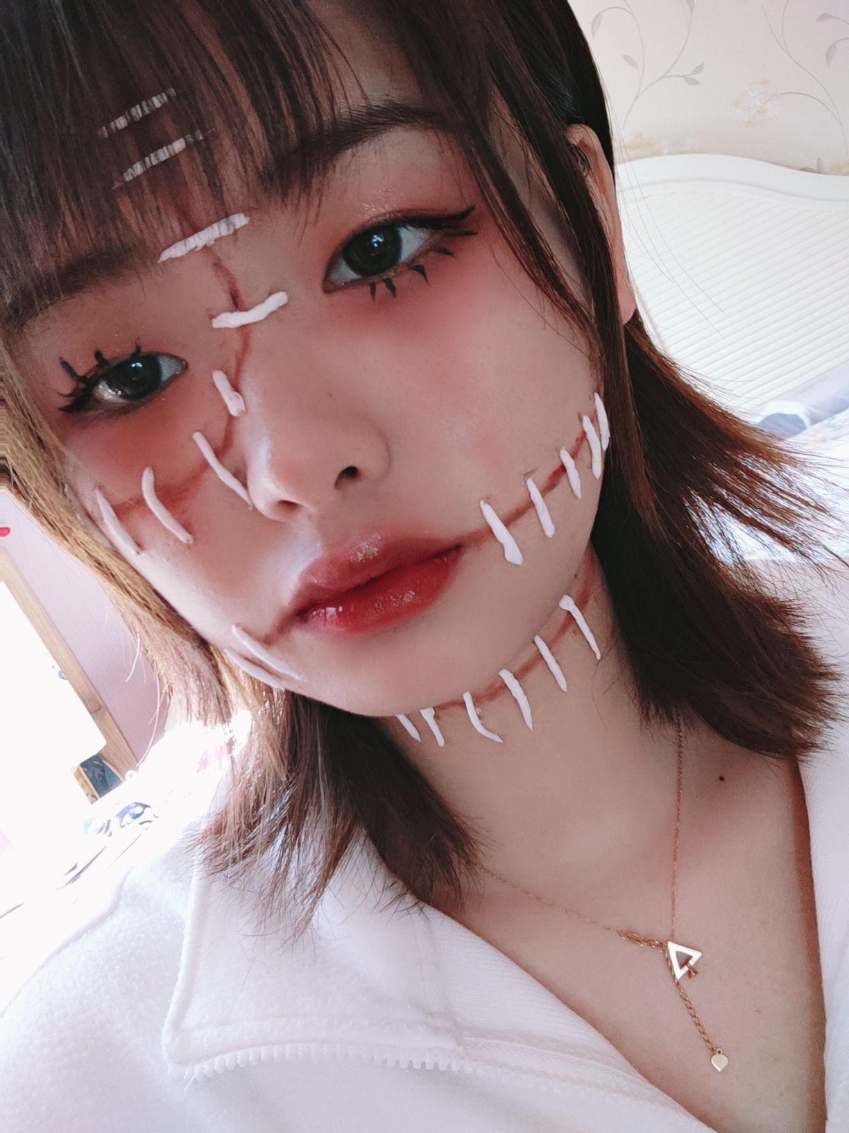 万圣节猫咪鬼娃娃妆容*88( 615161 )89* - acfun弹幕视频网