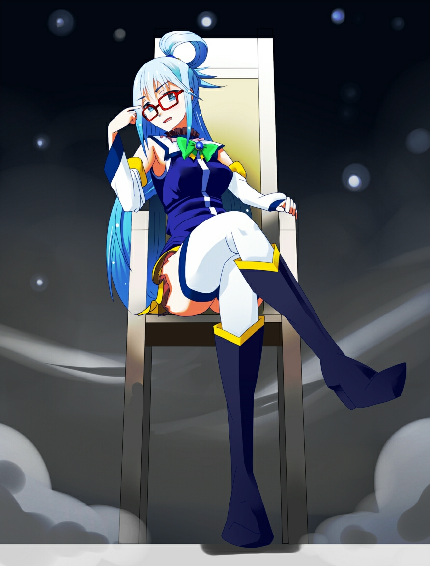 【美图分享】美丽又可爱的智障女神--阿库娅!( 71 )第四弹!