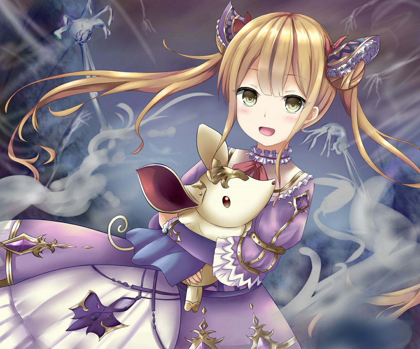 影之诗从小在被黑暗薄雾所笼罩的洋馆中独自生活着的少女露娜