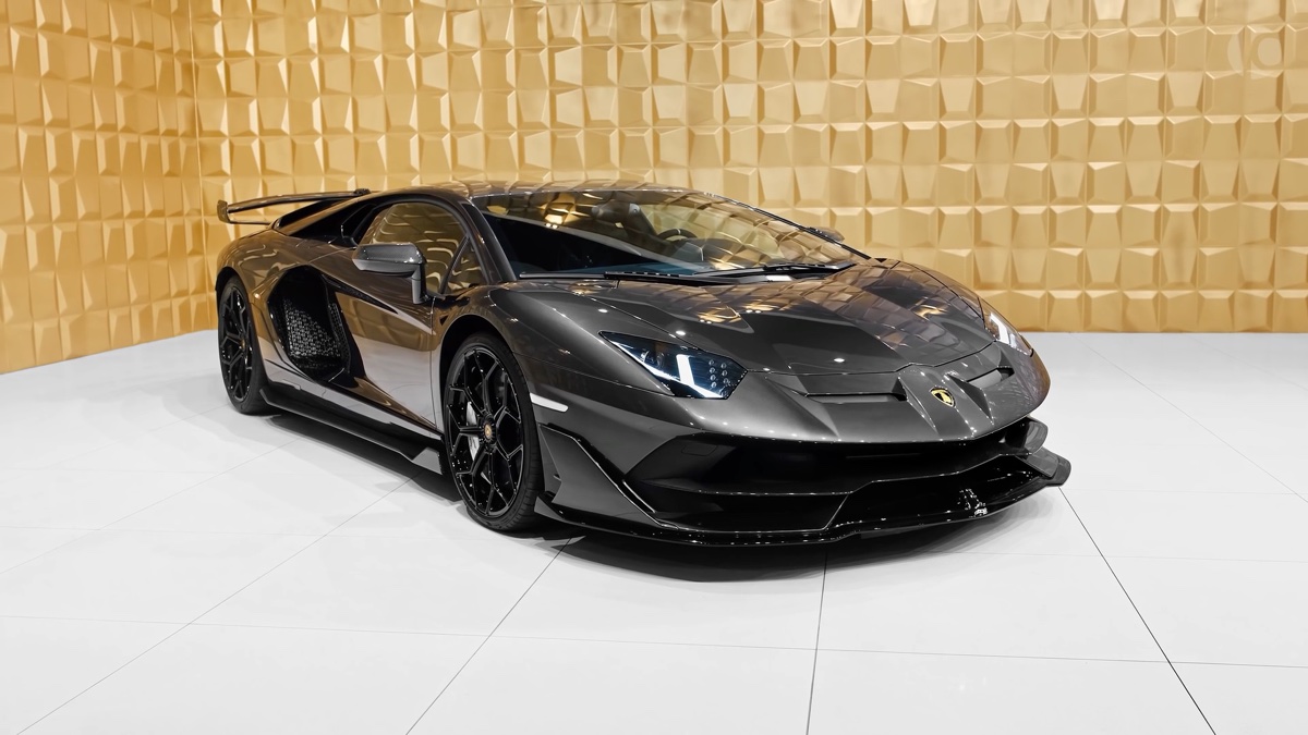 2021款兰博基尼aventadorsvj超跑4k