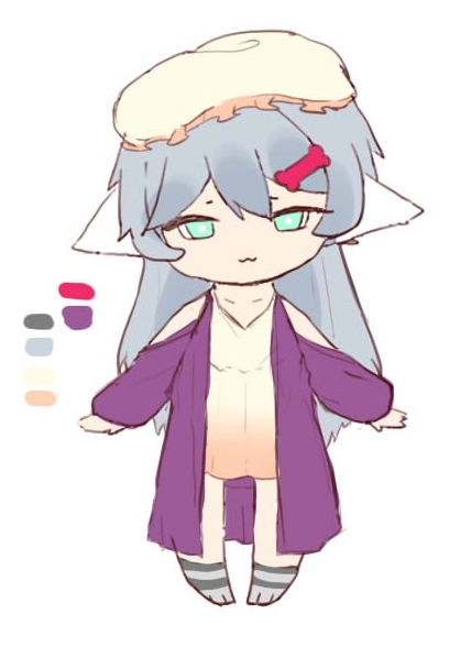 潮玩ip设计犬冢铃我的超人隐藏款是