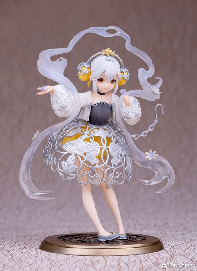 央视综艺国家宝藏 联合国内手办厂家出了一款文物娘的手办,她的原型是