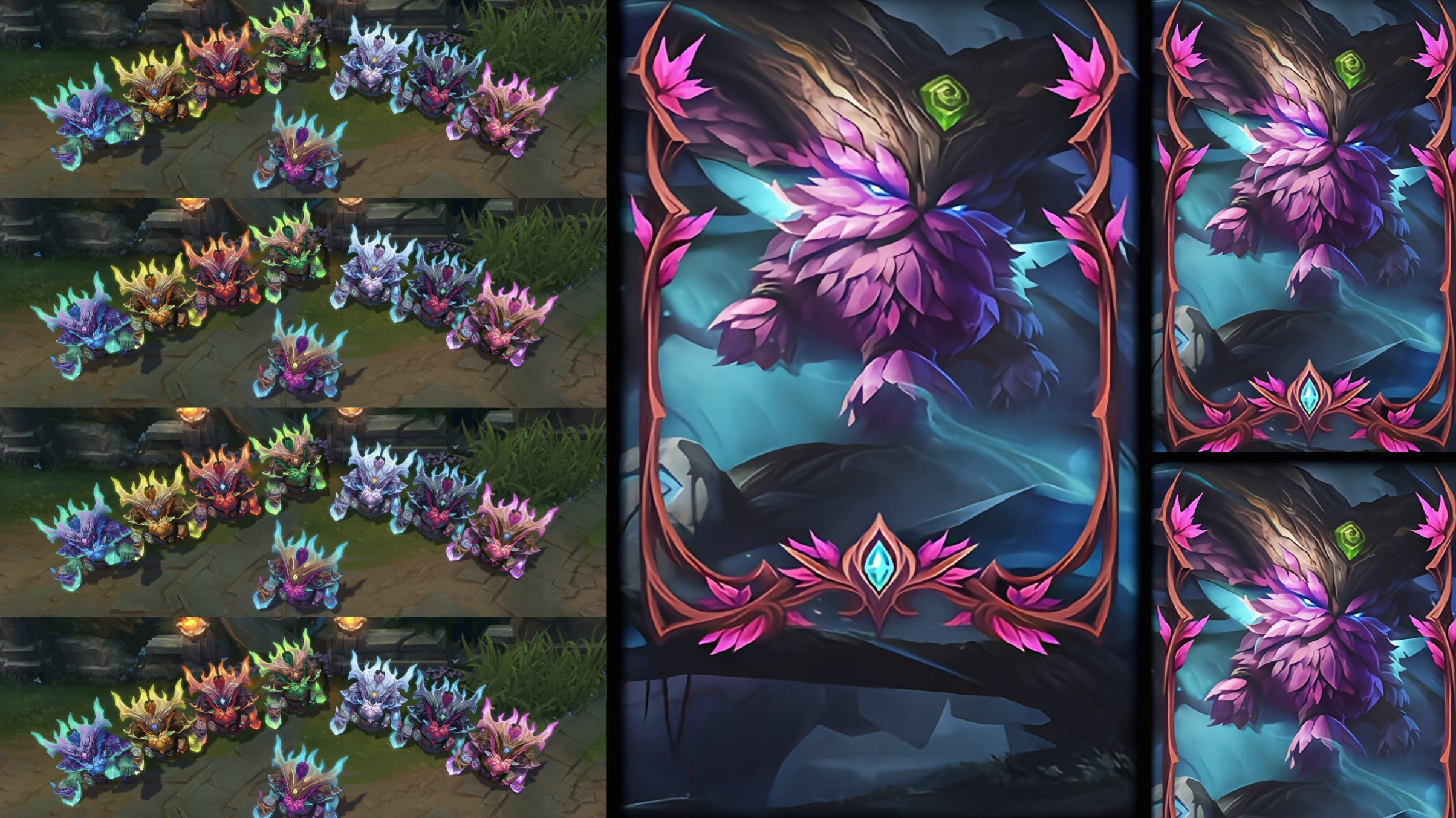 英雄联盟新皮肤永恒之森系列奥恩!